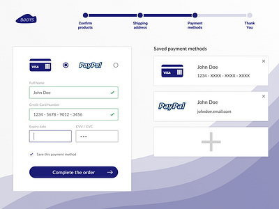 Daily Ui 002 checkout creditcard daily ui daily ui 002 dailyui design flat form form field progress bar ui ux web