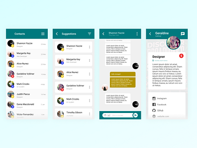 Direct Messaging App - Daily UI 013