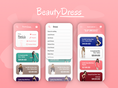 Beauty Design (Search) - Daily Ui 022