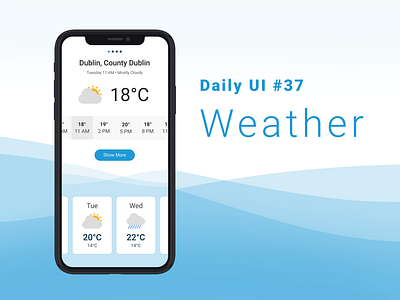 Weather App - Daily Ui 037