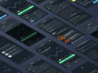 Delta Crypto app | Redesign chart cryptocurrency cryto finance graphic redesign stock market ui ui design