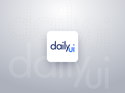 52 :: Daily UI Logo daily ui daily ui logo dailyui dailyui 052 logo ui