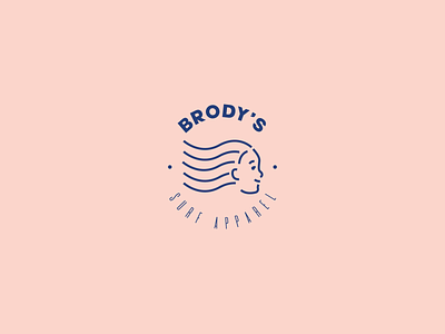 Brody's Surf Apparel Logo Design Concept brand design brand identity branding design graphic design identity design logo logo branding minimalism minimalist logo surf
