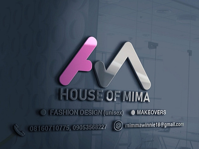 House of Mima brand identity branding branding design logodesign