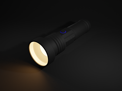 3D Flashlight Design Using Blender