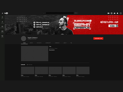 Youtube Gaming Banner Design emadarjmandnia youtube youtube banner youtube gaming banner youtube profile banner