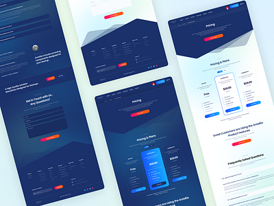 Antillia Pricing Page app design graphic design ui ux vector