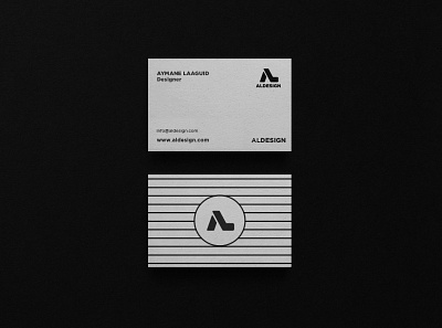 AL Design Business Card branding business card design design illustration logo minimal