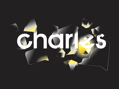 Hello Charles branding figma hiring icon illustration logo shiny vector