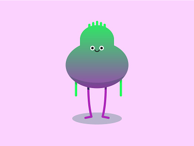 Monster #1 character cute illustration illustrator monster vector