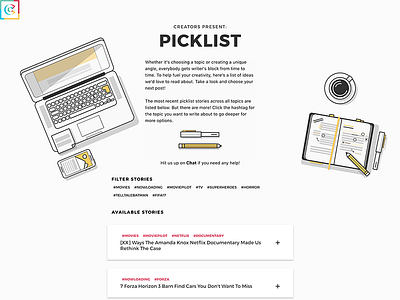 Picklist site UI