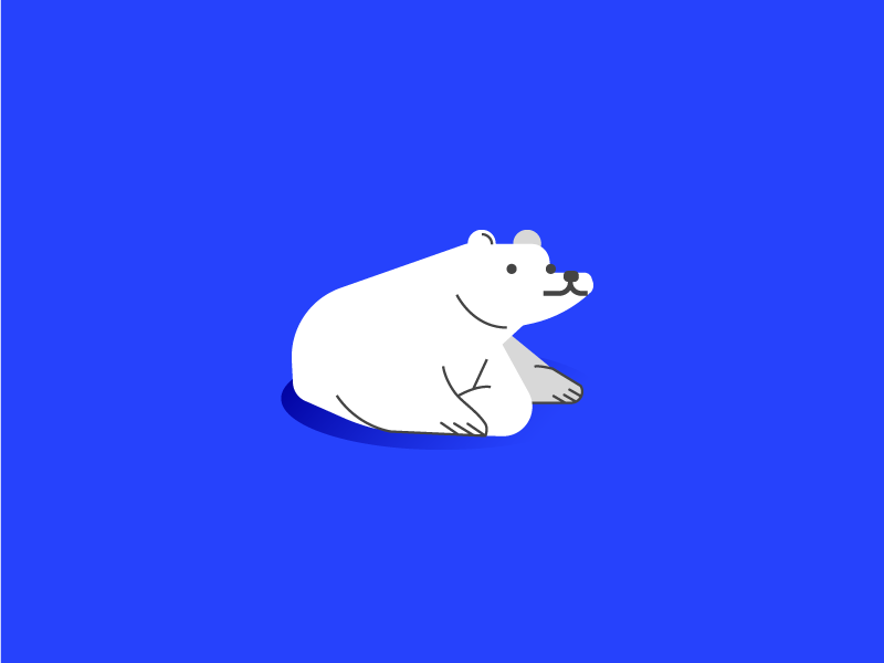 Polar Bear by Juan Felipe on Dribbble