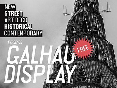 Galhau Display - Free Font