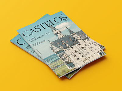 Castelos - Redesign Magazine book bookdesign castles content design editorial editorialdesign graphic design layout magazine print typography