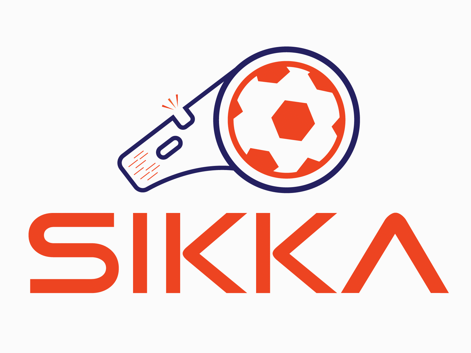 Logo Animation "SIKKA" animated gif animated logo animation design flat icon illustration logo minimal motion design