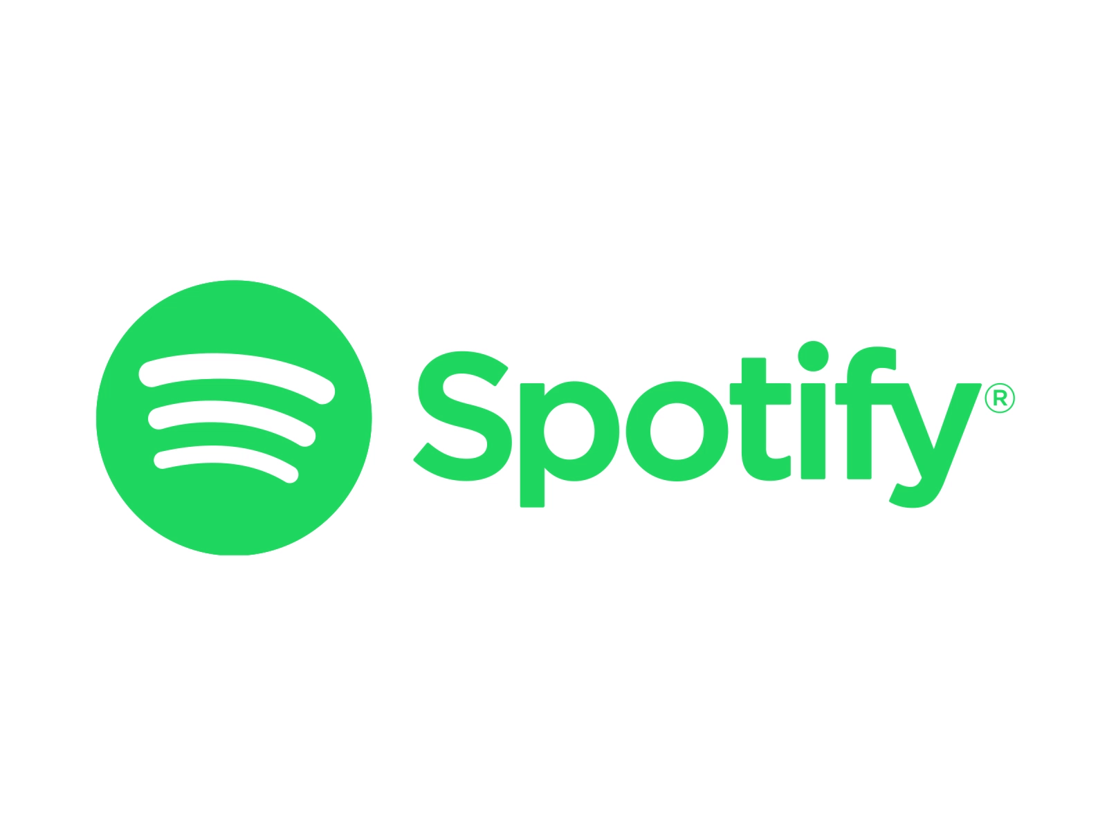 A logo that combines the spotify logo with a neon effect