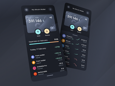 Crypto Wallet Design