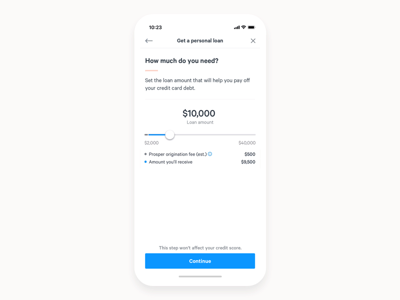 Slider Animation animation app finance finance app interaction interface minimal mobile simple slider ui user interface
