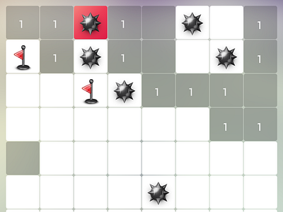 Minesweeper Game blur flag flat game icon icons light mine minesweeper transparency ui windows