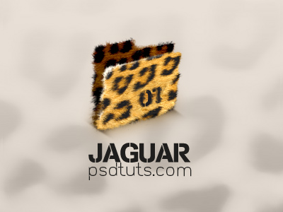 [2008] Jaguar Folder Icon 3d folder fur furry icon icons jaguar nature photoshop tutorial