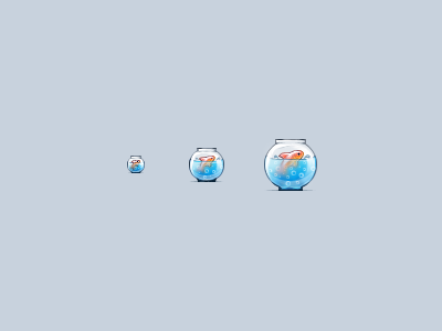 [2008] Aquarium Icons application aquarium blue bubbles fish fishtank icon icons water