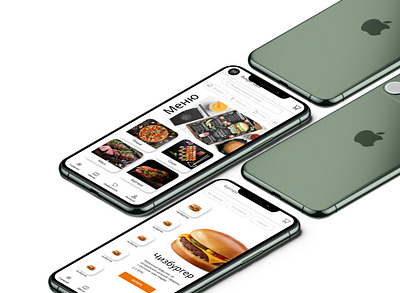 Food delivery app app design food typography ui uidesign web webdesign