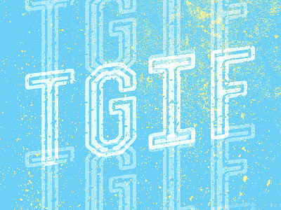 Freebie Friday - Editable Subtle Summer Grunge Poster free freebie poster texture typography