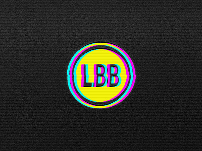 80's Glitch LBB Logo