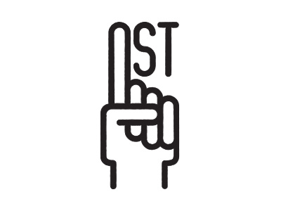 First first hand icon iconography illustration type