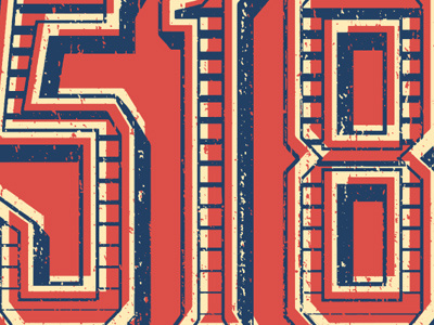 The Ol' 518 americana type typography vintage