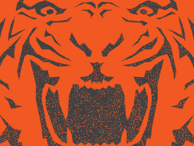 Tiger Style animal illustration minimal tiger