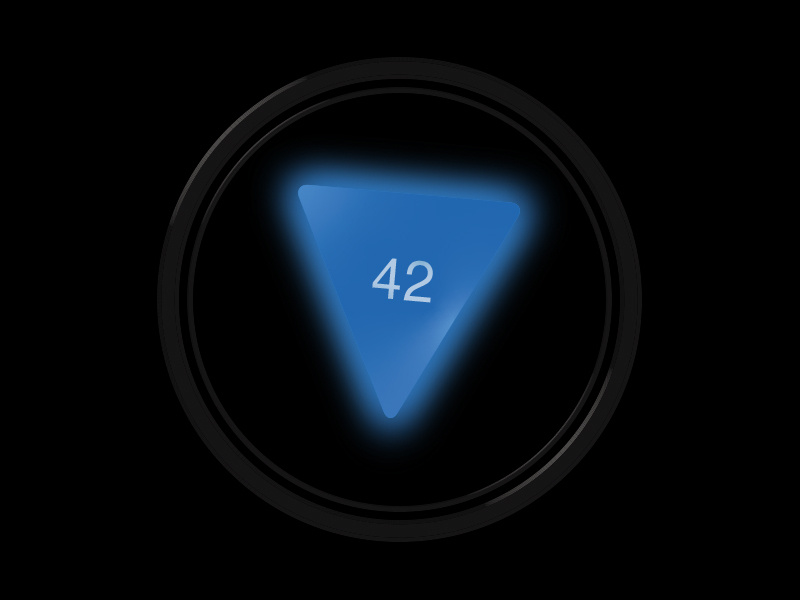 The Magic Answer photoshop pop culture 42 toy retro typography magic 8 ball