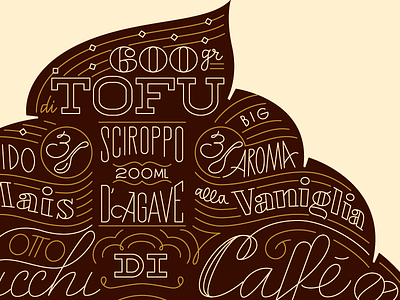 Sunday Büro for Spollo Kitchen cappuccino cupcake italy lettering mocaccino poster recipe sundayburo typography vegan