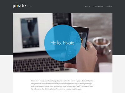 Hello, Pixate