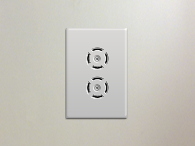 Outlet entry outlet screw