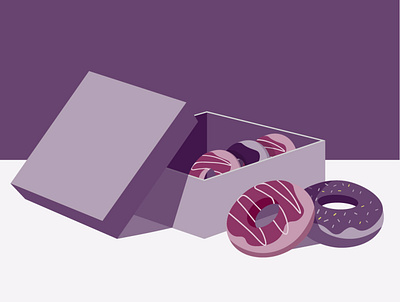 Donuts art artwork graphic design illustration vector