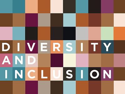 Diversity and inclusion art artwork design flat graphic design illustration vector