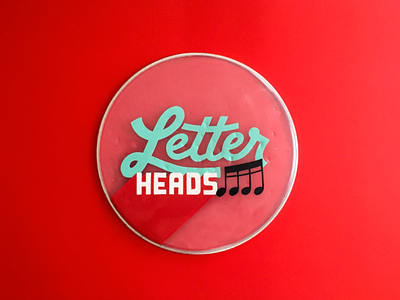 The Letter Heads 01 drums hand lettering lettering paint sign paint