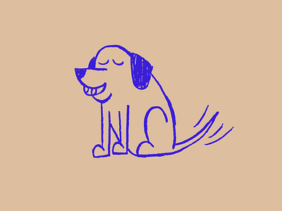 untitled-55 dog good boy houston illustration wag