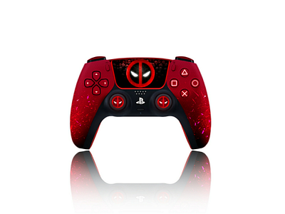PS5 Controller - Deadpool Edition