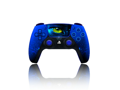 PS5 Controller - Avatar Edition colorful comic design fantasy illustration play station play station skin product product design ps5 ps5 controller skin design