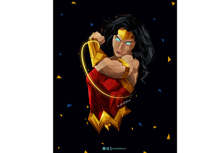 Wonder Woman art character dc comics female girl superhero woman wonder woman