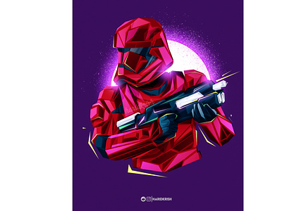 Sith trooper 3d animation branding graphic design logo motion graphics sith trooper star wars ui