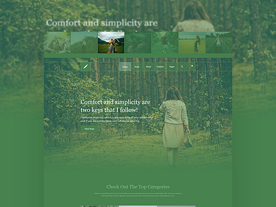 Blog Theme Design