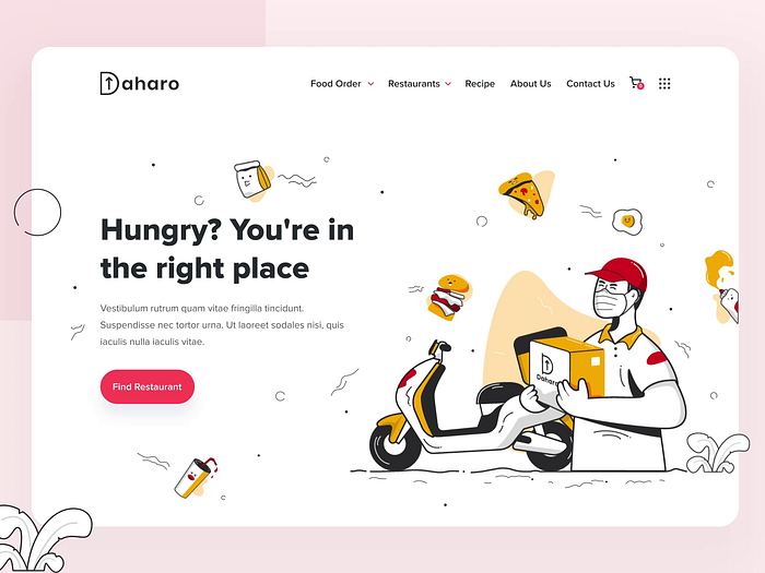 Browse thousands of Food Delivery images for design inspiration | Dribbble