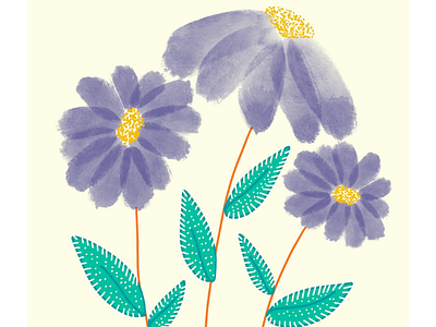 Easy Watercolor florals in Procreate | iPad Art