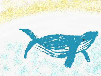 Whale in Procreate | iPad Art