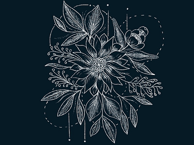 YOU CAN DRAW THIS floral illustration in Procreate on iPad