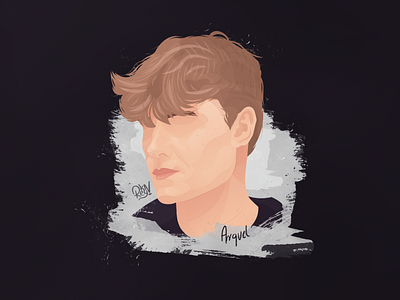 Arquel - Twitch streamer vector portrait