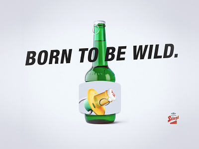 Born To Be Wild ad advertising art direction brand campaign concept design idea illustration leonielawniczak online photoshop